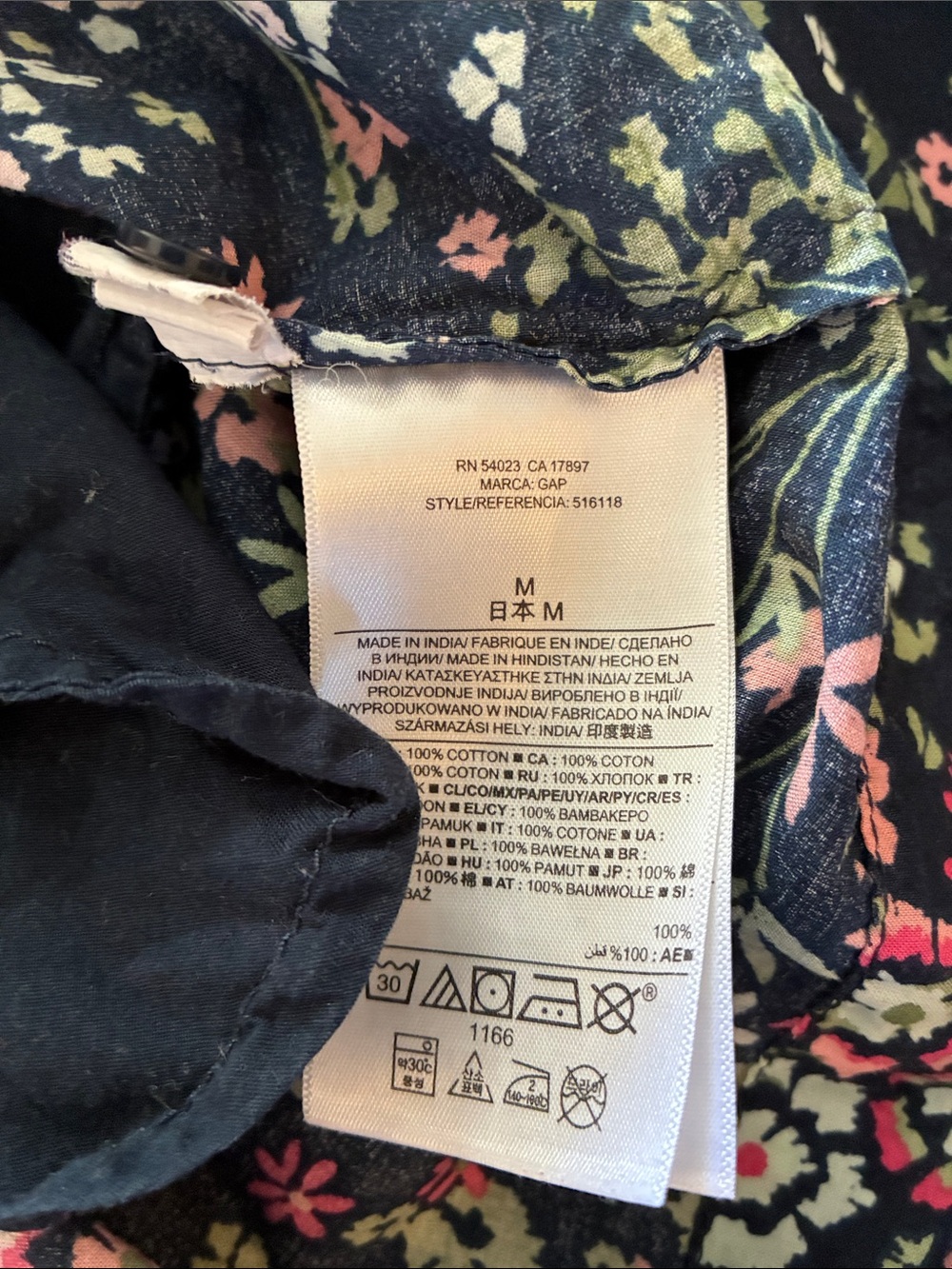 Gap floral dress size medium - Picture 9 of 9